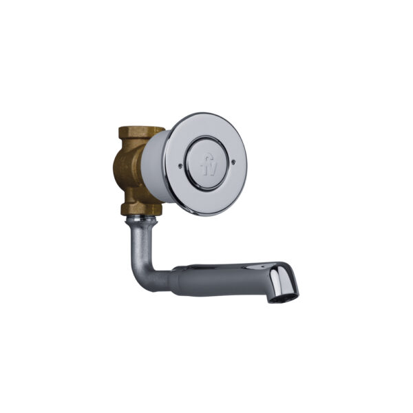 Llave Pressmatic Antivandálica de Pared para Lavabo<br>0342