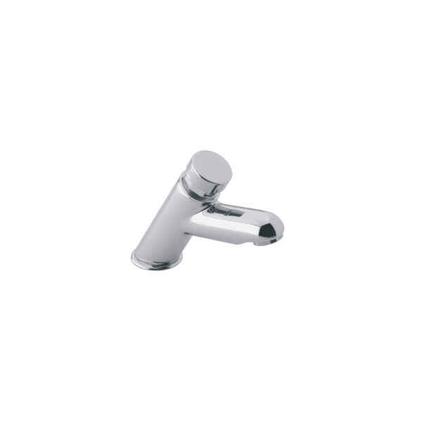 Llave Pressmatic de Mesa con Pico Inclinado para Lavabo<br>0361.02
