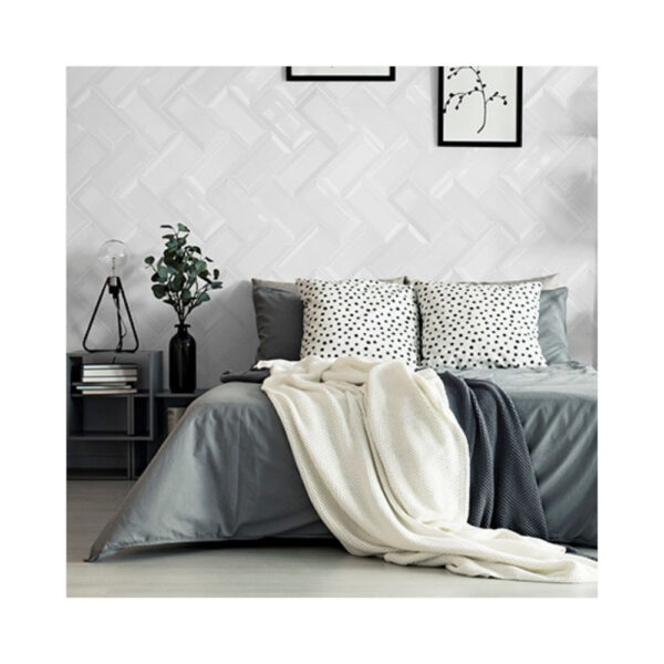 CERÁMICA PARED SUBWAY BLANCO BRILLO<br>I1SBB001