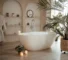 Ideas para Crear un Baño Estilo SPA con Tinas, Revestimientos y Muebles Adecuados