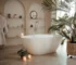 Ideas para Crear un Baño Estilo SPA con Tinas, Revestimientos y Muebles Adecuados