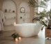Ideas para Crear un Baño Estilo SPA con Tinas, Revestimientos y Muebles Adecuados