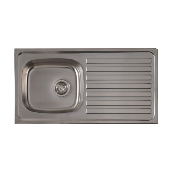 Fregadero Un Pozo con Escurridor 94 cm<br>BL-883