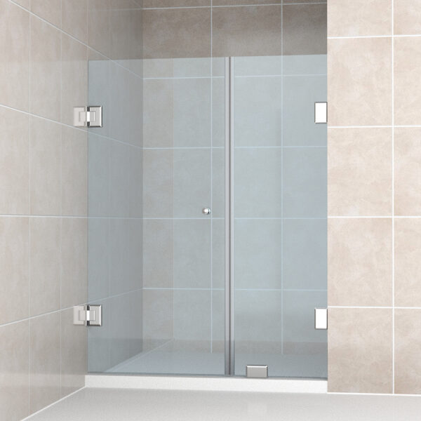 PUERTA ABATIBLE CON PANEL FIJO 6 MM<br>906