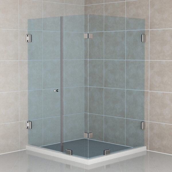 CABINA DE BAÑO P/DUCHA ESQUINERA 6MM/8MM<br>909
