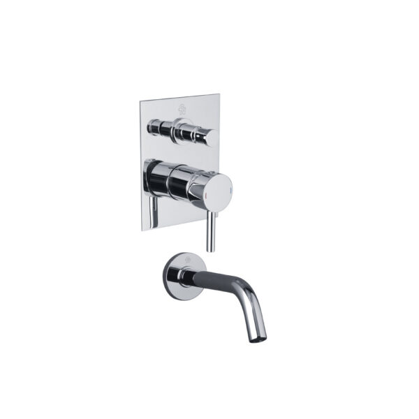 Juego Mezclador Monocomando para Ducha y Tina SCALA LEVER<br>E106.01.05/06