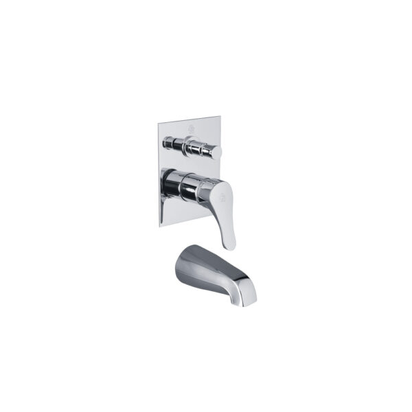 Juego Mezclador Monocomando para Ducha y Tina FLOW<br>E106.01.05/B3