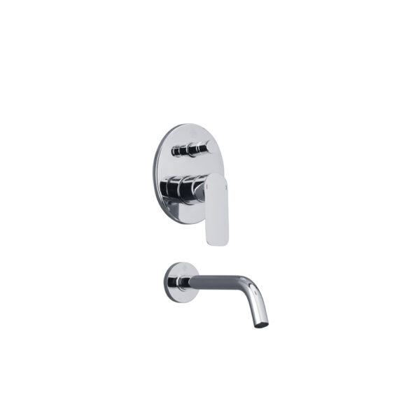 Juego Mezclador Monocomando para Ducha y Tina COTY<br>E106.05/D9