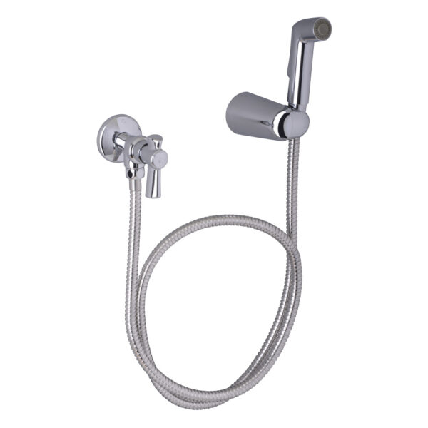 Llave Individual con Ducha Manual Spray FIORI LEVER<br>E118.02/27L