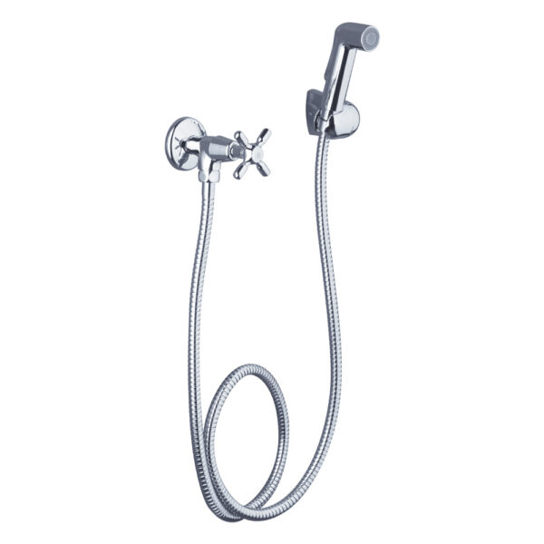 Llave Individual con Ducha Manual Spray NEW PORT<br>E118.02/B2