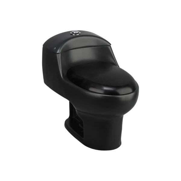 Inodoro Mónaco Negro Grafito<br>E179-NG