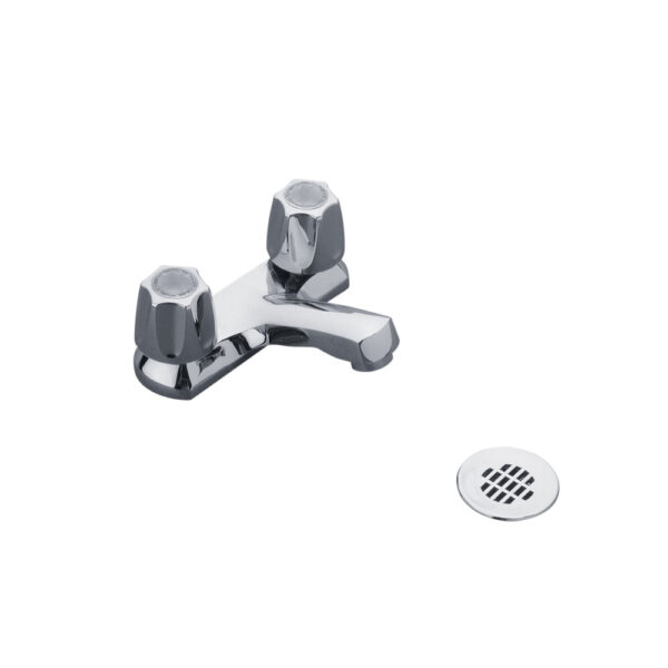 Juego Centerset 4" para Lavabo CAPRI<br>E191/71