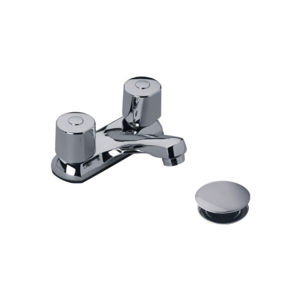 Juego Centerset 4" para Lavabo KANSAS<br>E192/24