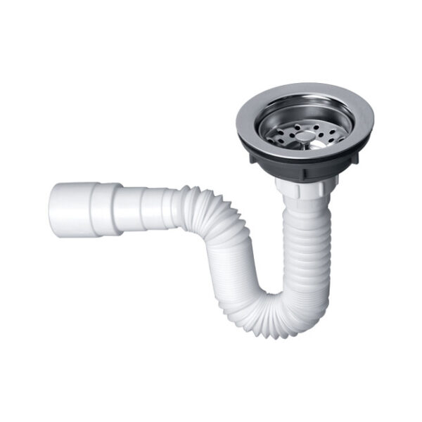 Conjunto Desagüe de Canastilla con Sifón Extensible Universal - 1 1/2"<br>E246.06A.02U RA DH