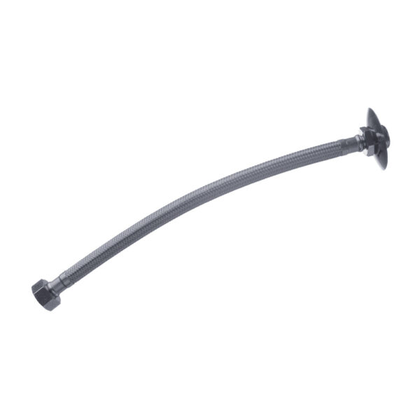 Manguera Flexible 12" para Lavabo - Conexión Giratoria - Conexión a 1/2".<br>E269.22.30 DH