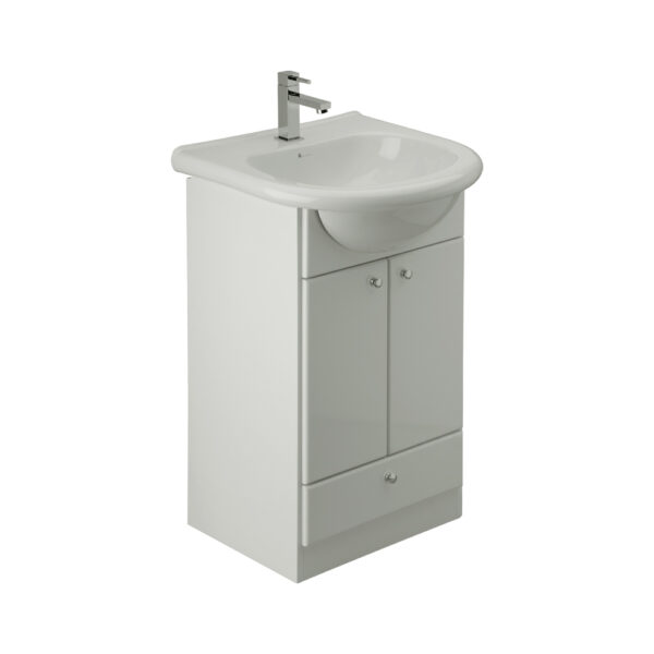 Lavabo Avignon 52 cm con mueble clásico<br>E281