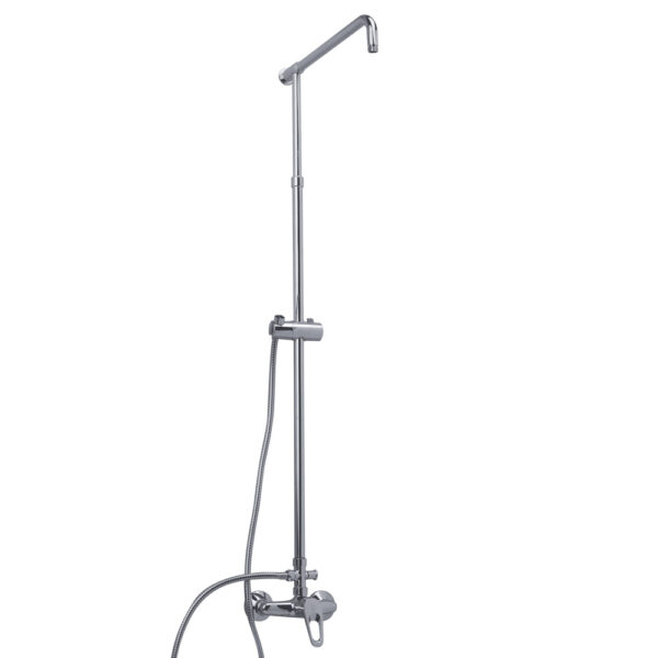 Juego Mezclador Monocomando Externo de Ducha ARIZONA.<br>E312.05/B1