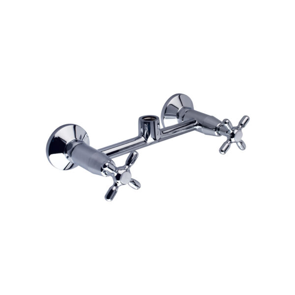 Juego con Mezcladora Externa de Pared para Cocina, para picos Colorflex, NEW PORT<br>E409.04/B2