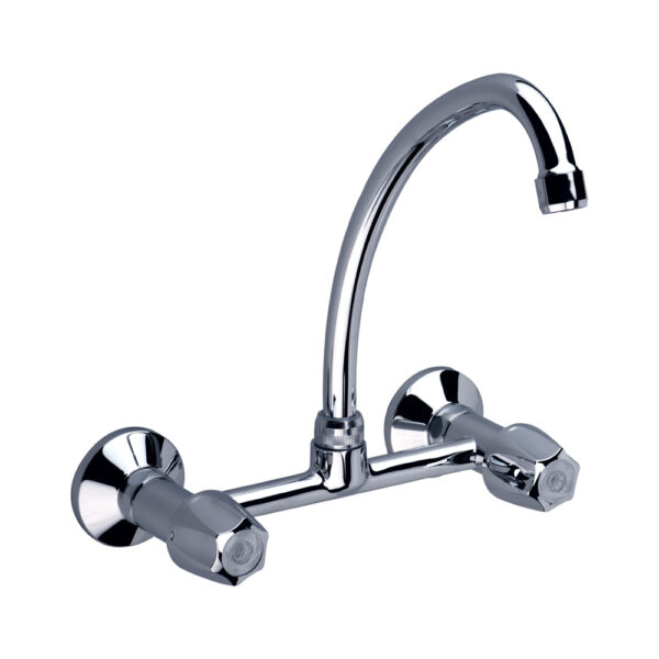 Juego con Mezcladora Externa de Pared para Cocina CAPRI<br>E409/71