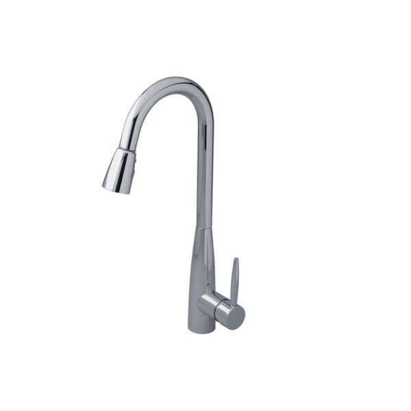 Juego Monocomando para Cocina con Duchador Extraíble DATURA<br>E412.01/C6