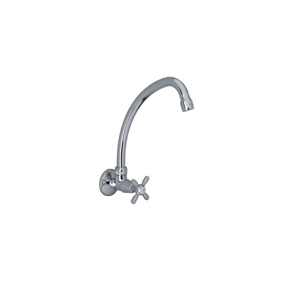 Llave de Pared con Pico Alto Plus para Cocina NEW PORT<br>E420.03/B2