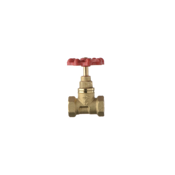 Llave de Paso Baja - Manija Redonda - 1/2"<br>E471.04.13