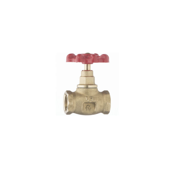 Llave de Paso Manija Redonda - 1/2"<br>E471.04
