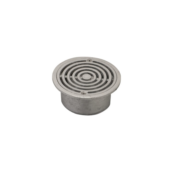 Rejilla Redonda Concéntrica con Sifón / SC-100x75 mm.<br>E593.10.01