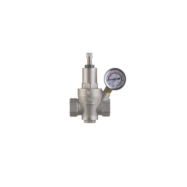 Válvula Reguladora de Presión - 3/4" - Incluye Manómetro<br>E646.19