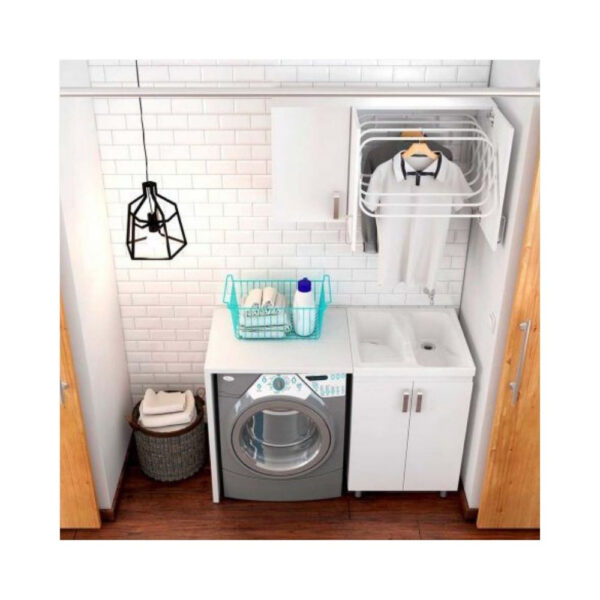 LAVARROPAS AQUA 60X60 CON FLAUTA<br>FR0004-BL