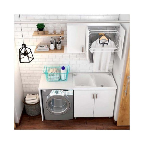 LAVARROPAS AQUA 80X60 CON FLAUTA<br>FR0006-BL