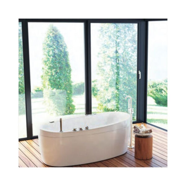 TINA FREE STANDING CATALUÑA 170X90X68 CON KIT TELEDUCHA Y GRIFERÍA<br>FT0027.1-BL